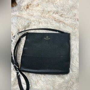 Kate Spade Black Leather Southport Avenue Cora Bag